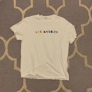 Brandy Melville Embroidered Tee